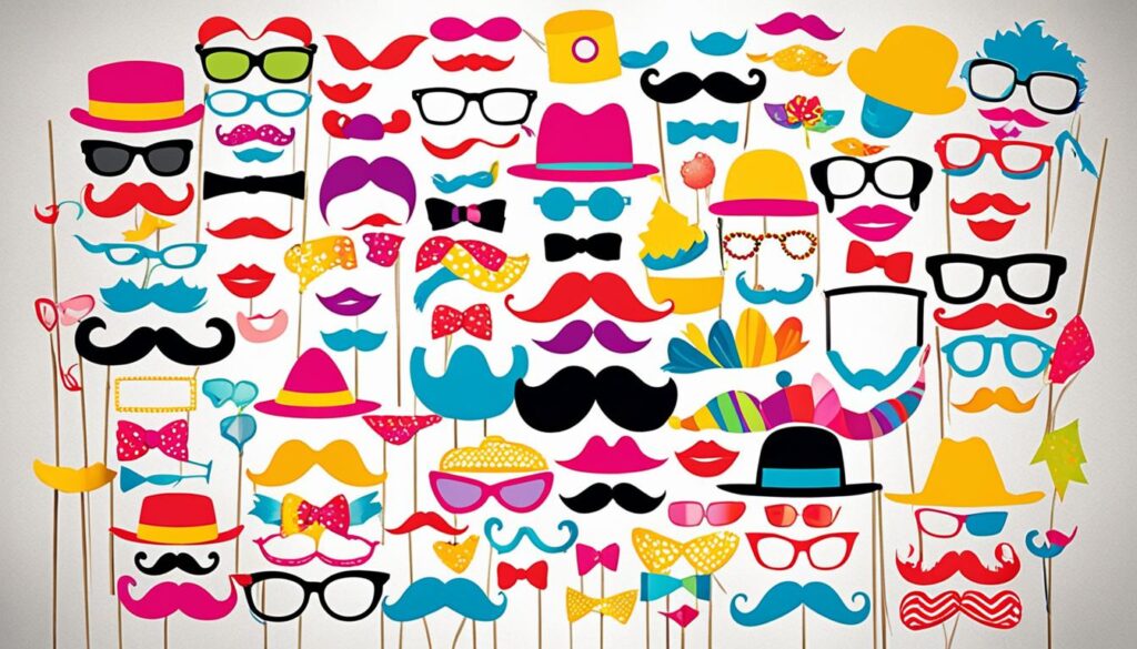 photobooth props bruiloft verjaardag bedrijfsevent feest