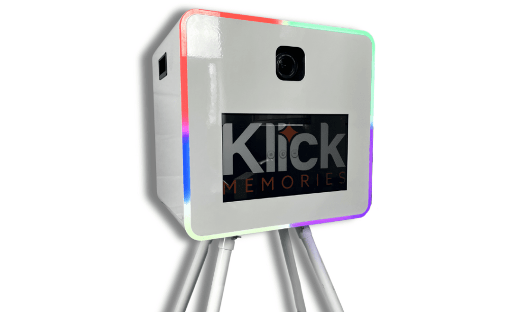 Moderne LED photobooth huren