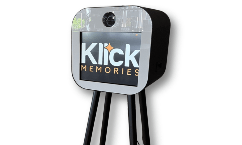 Moderne photobooth huren