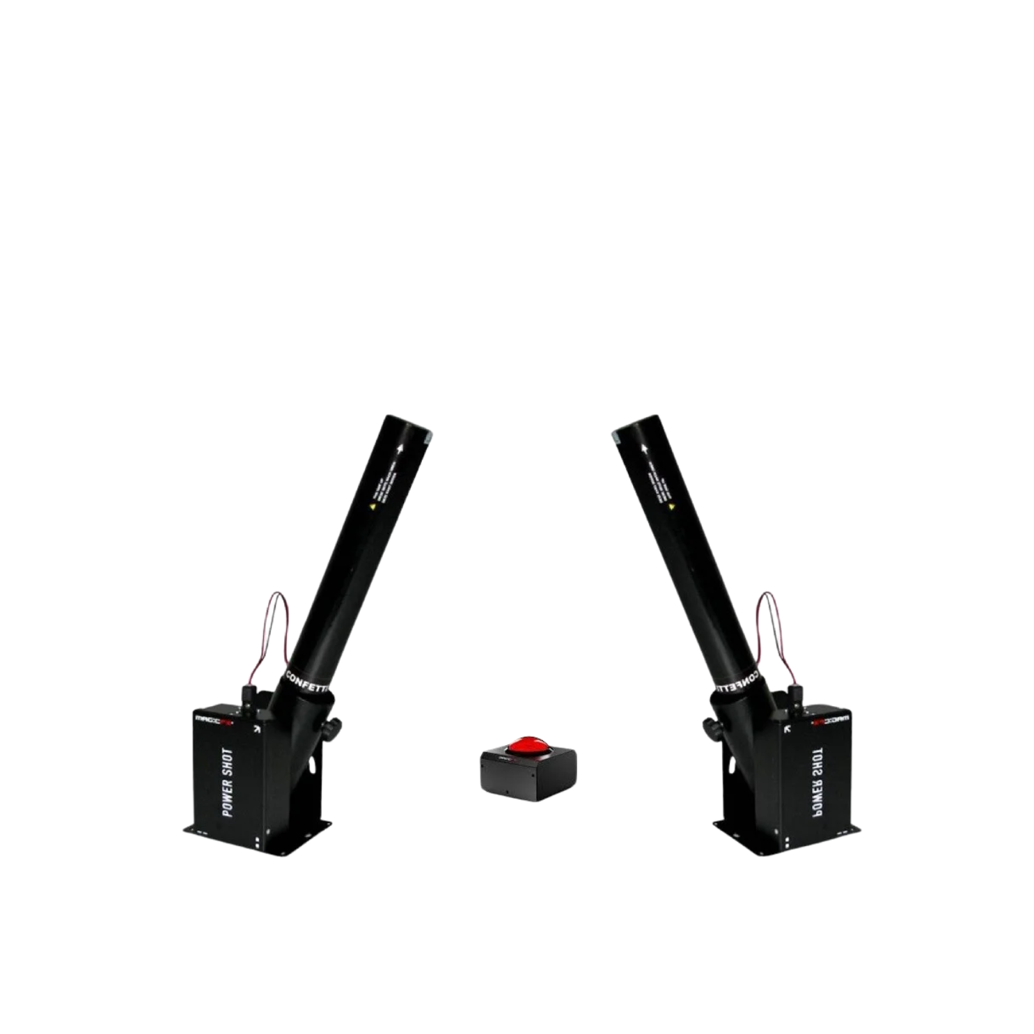Confetti Kanonnen Gender Reveal met rode knop 2 Confetti Kanonnen Gender Reveal met rode knop - Afbeelding 2